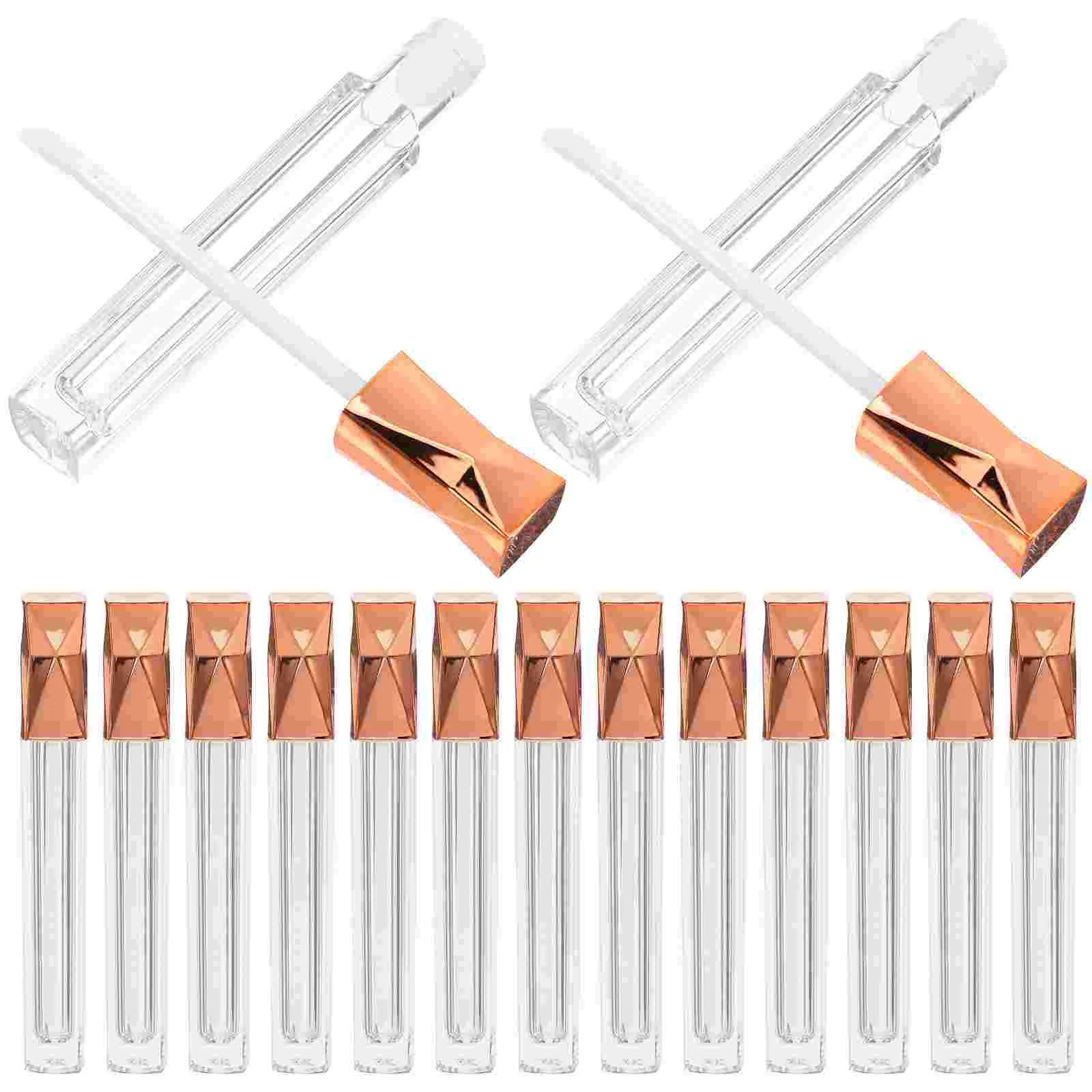 

15 Pcs Lip Tint Lipstick Tube Gloss Bottles Honey Filling Color Containers Empty Tubes Lip-glaze