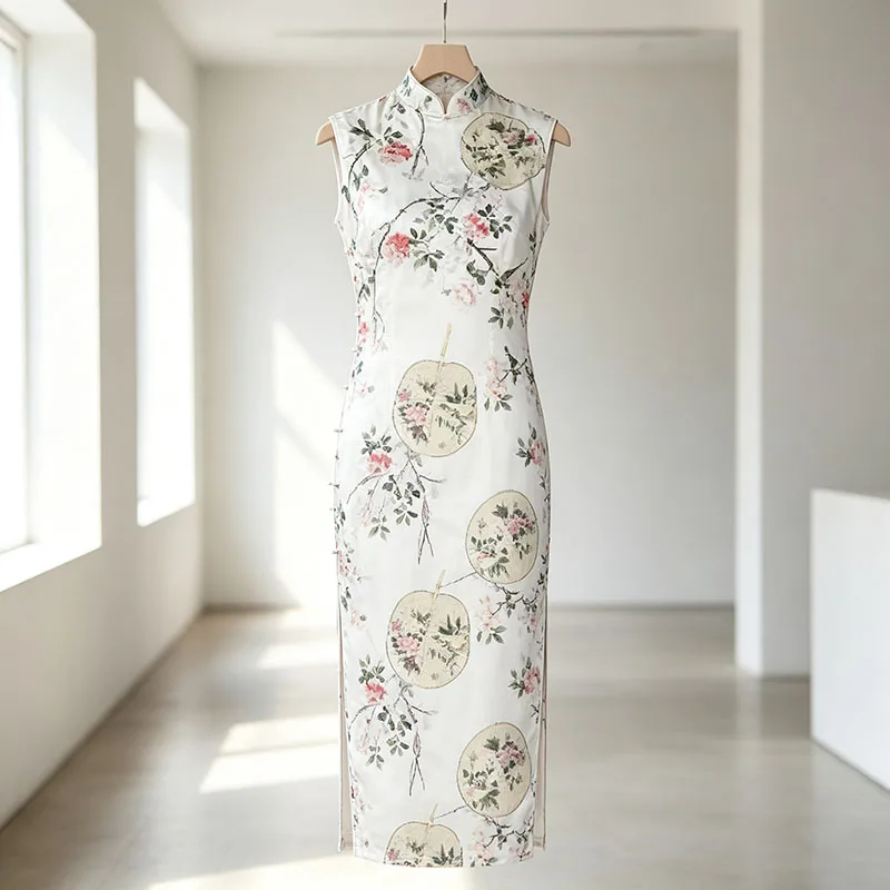 Pure Ramie Fabric, Printed Raw Sand Washed Twill High Density, Cool Feeling Anti Pilling Breathable, For Tablecloth Shirt Pants,
