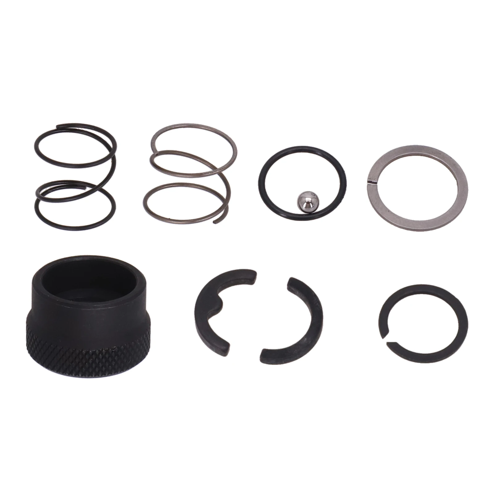 For DCF850 DCF850B For Impact Driver Collar Spring Steel Ball Kit N864734 Replacement Chuck Clip Repair Parts Metal Hardware Too
