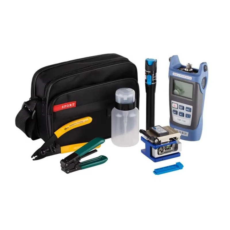 FTTH Fiber Optic Tool Kit For Optical Cable Installation & Network Maintenance Field Operation