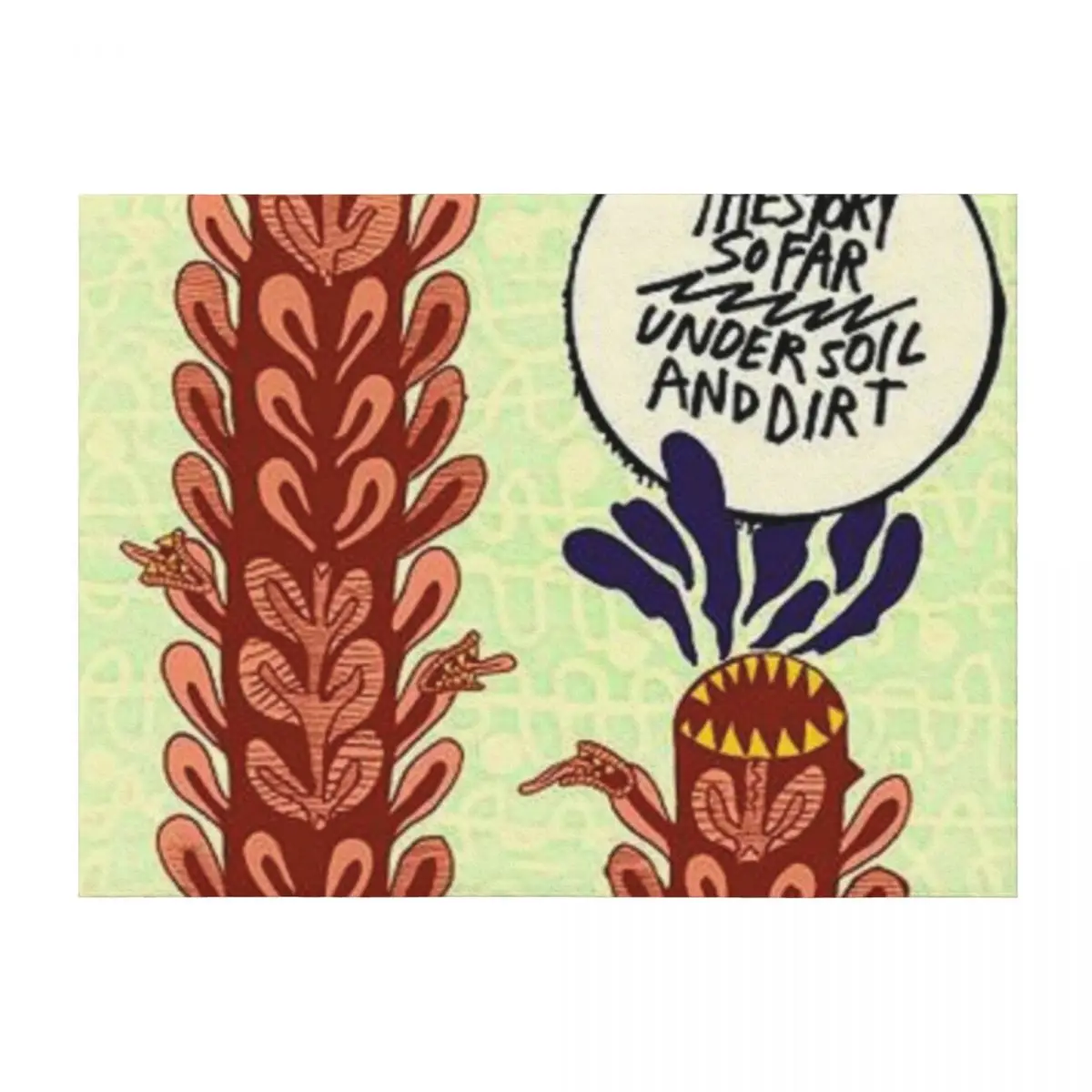 

The Story So Far - Under Soil and Dirt Throw Blanket Extra Large Throw Thermals For Travel Comforter Soft Plaid Blankets