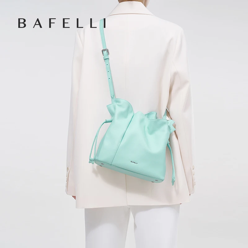 Bafelli-女性用レザーバッグ,カジュアル,ラグジュアリー,ファッショナブル,豪華,新品,2022