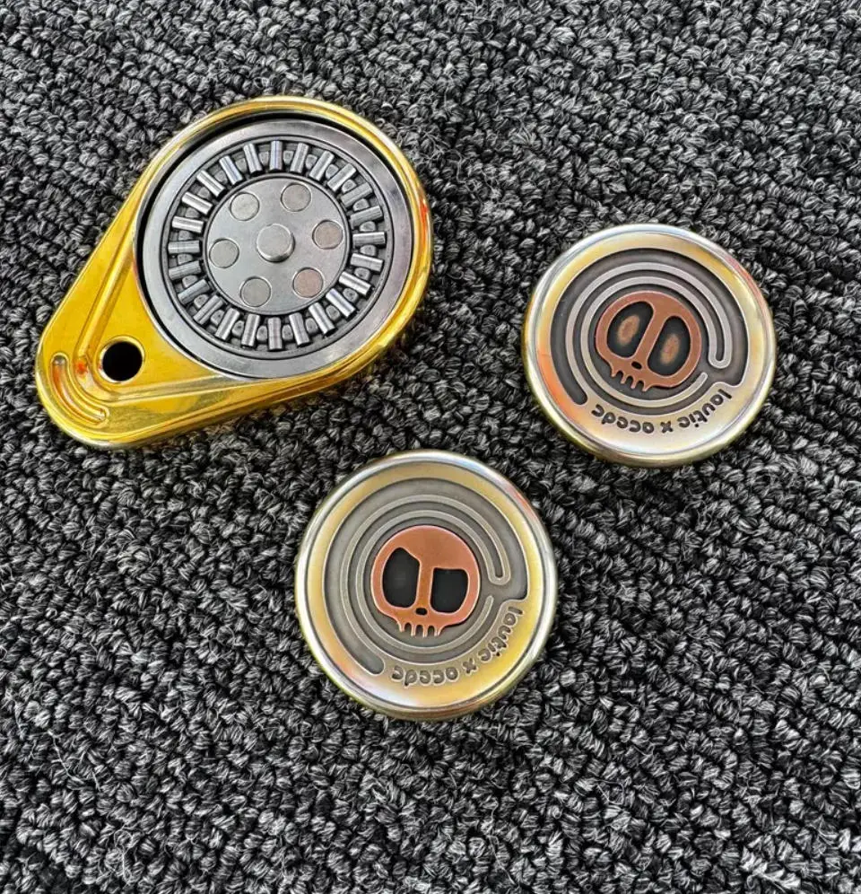 Used EDC ACEDC Magician Simulator Fingertip Decompression toys