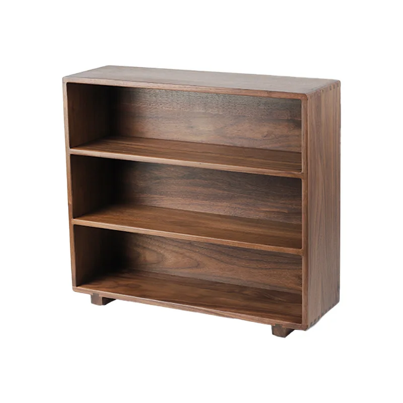 

Desktop shelves, multi-layer solid wood sideboards, storage cupboards