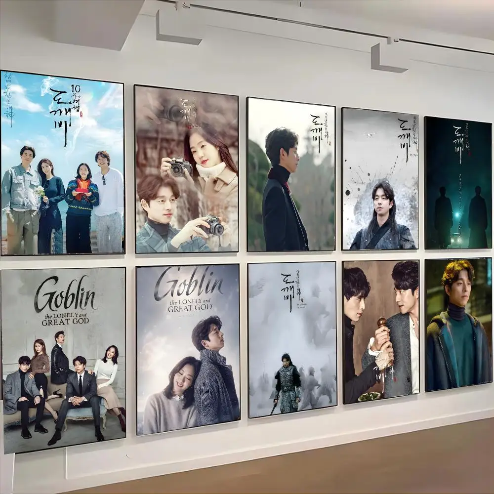 G-Guardian The Lonely And Great God Poster Living Room Bedroom Party Bar Decor Moisture-proof Art Wall Painting
