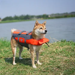 Dog Life Jackets Swimming Vest  Corgi Law Fight Teddy Bago Large and Medium-sized Pet Summer Clothes for Playing Dog Supplies