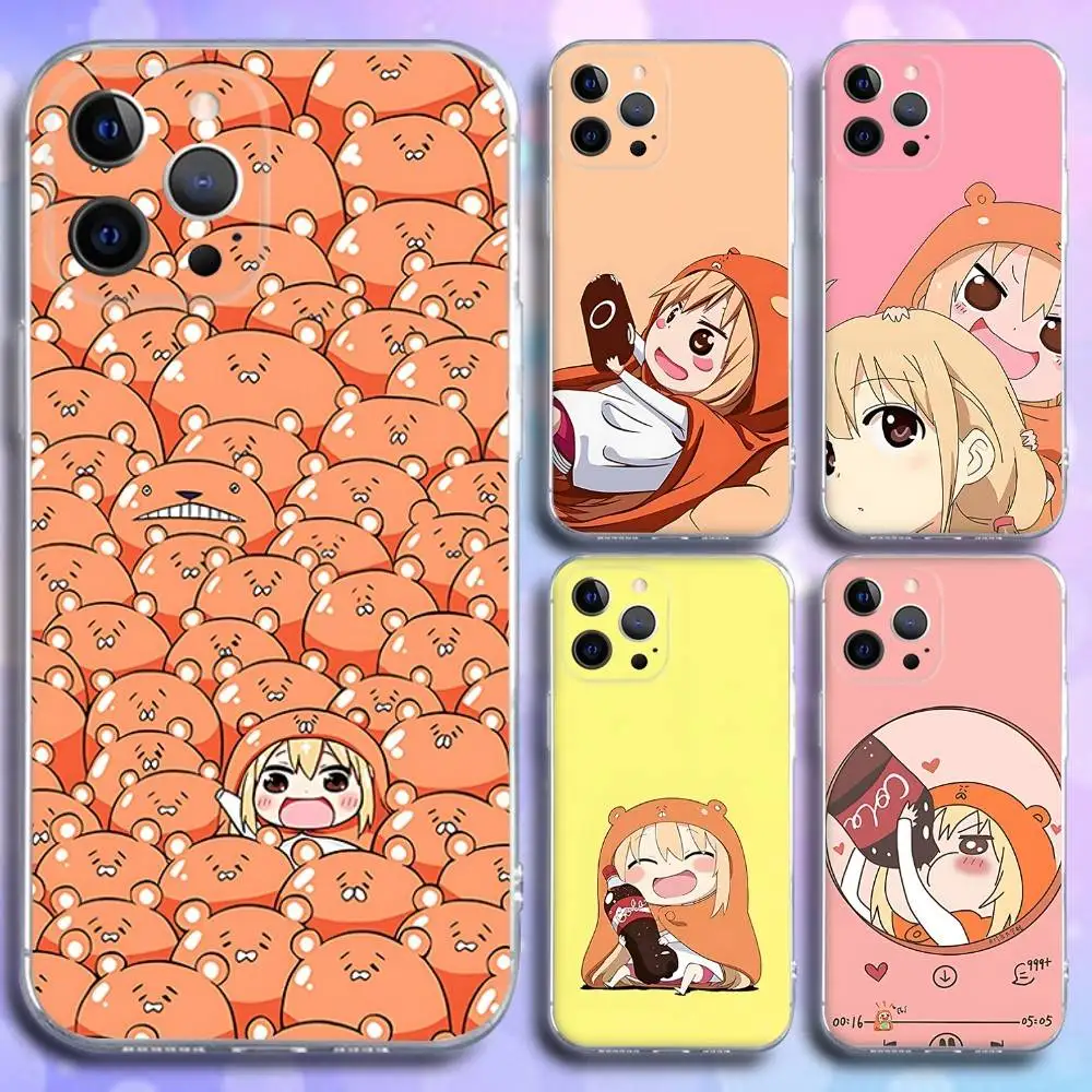 

H-Himouto Umaru-ChanS Phone Case For iPhone 17,16,15,14,13,12,11 Pro,Max,Plus,X,XS,XR,SE4,E Mini Transparent Soft Cover