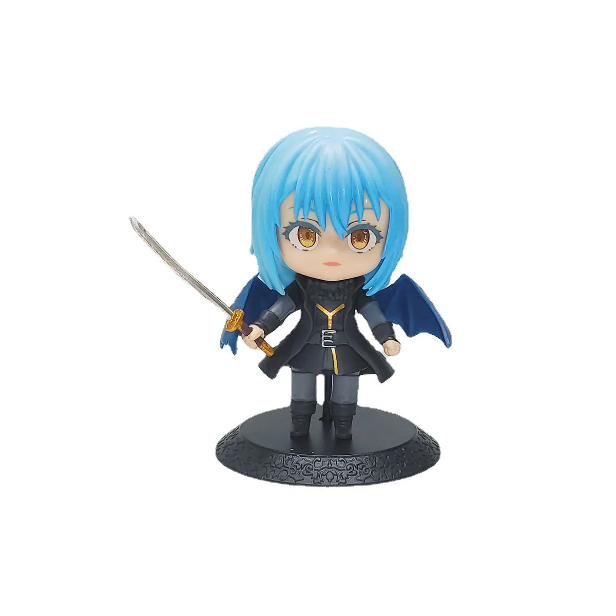 Figura de Ação Anime Milim Nava, Aquela Vez Que Eu Reencarnei como um Lodo, Modelo PVC, Brinquedos Bonitos para Crianças, Presente, 3 Unidades, 1 Conjunto