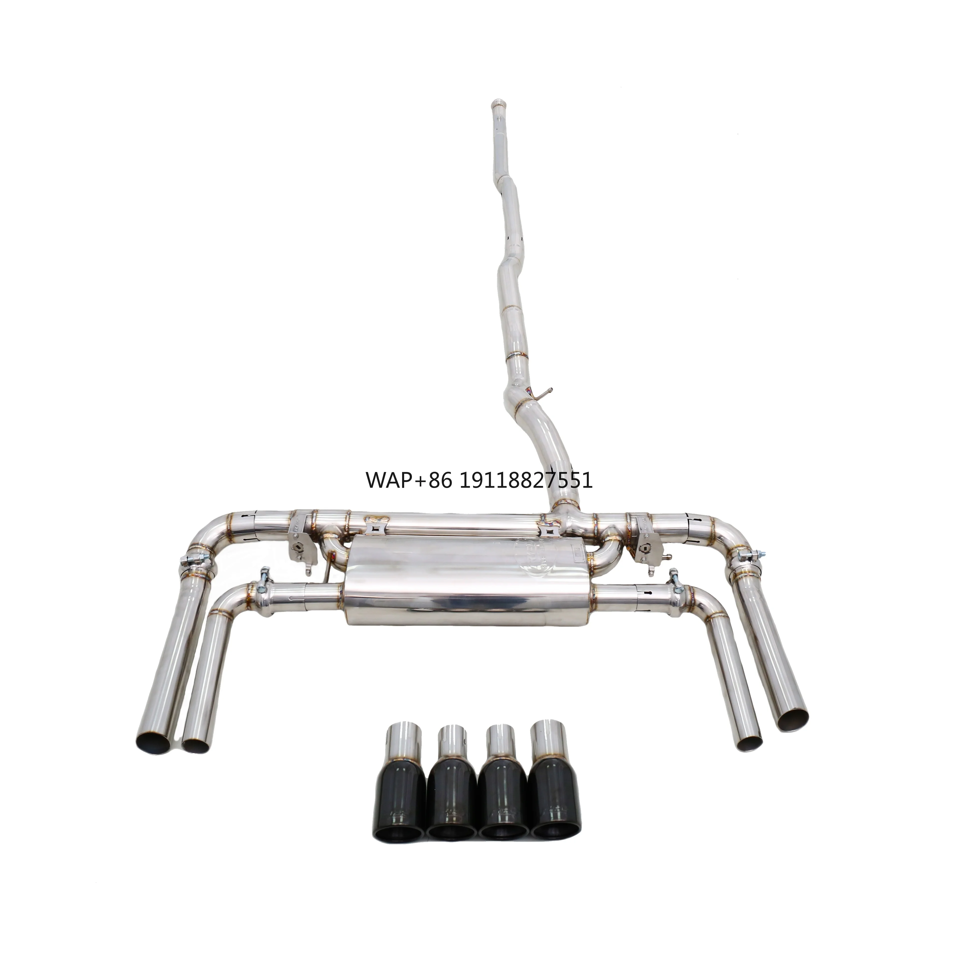 

Factory Customization 304 Stainless Steel Valved Exhaust System Designed Specifically for X1 M35i U11/U12 2.0T Vehicles