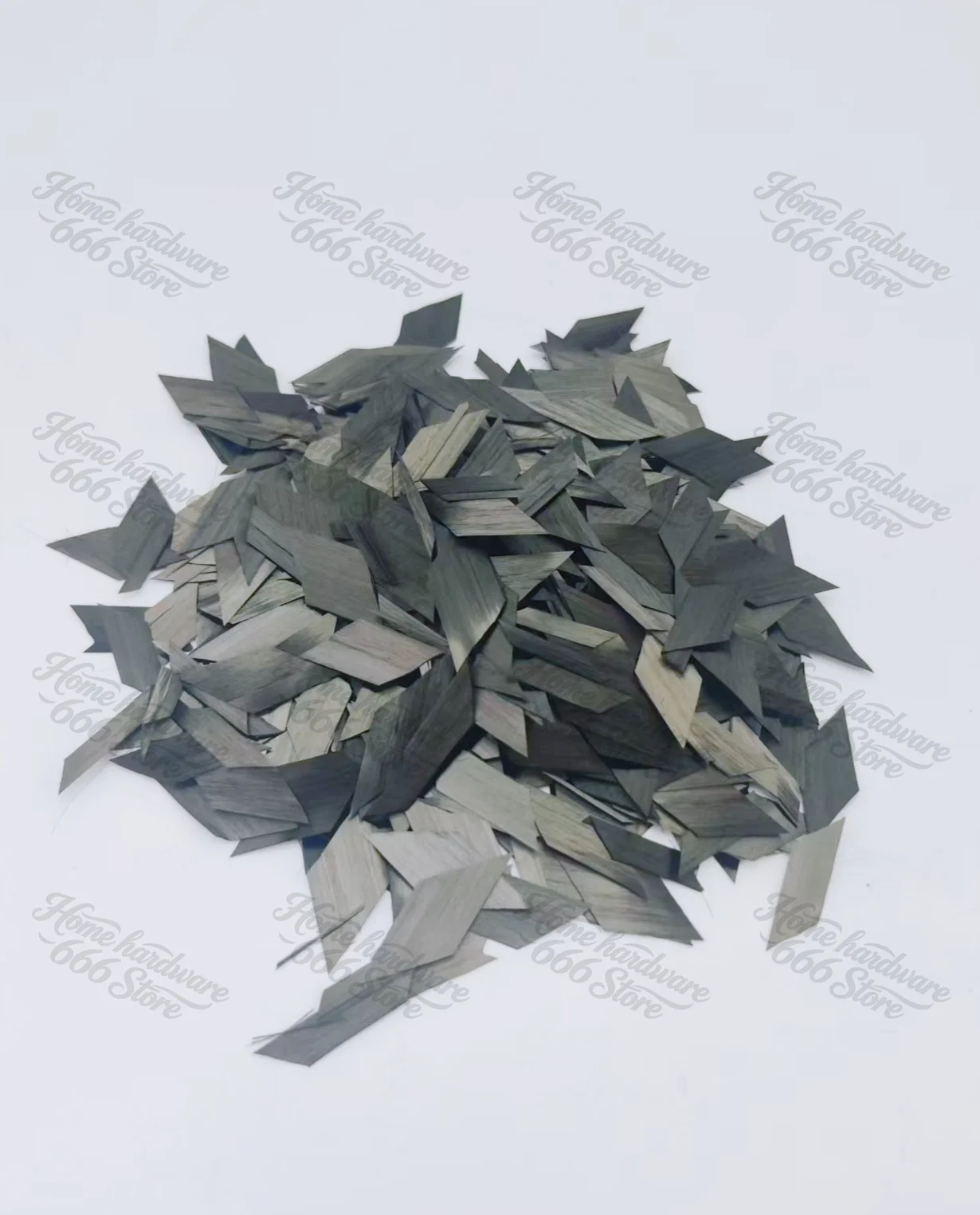 1kg 5/10/15/20mm Flake Carbon Fiber Forging Chopped Carbon Fiber Bundle Marble Texture Automotive Interior Parts Surface