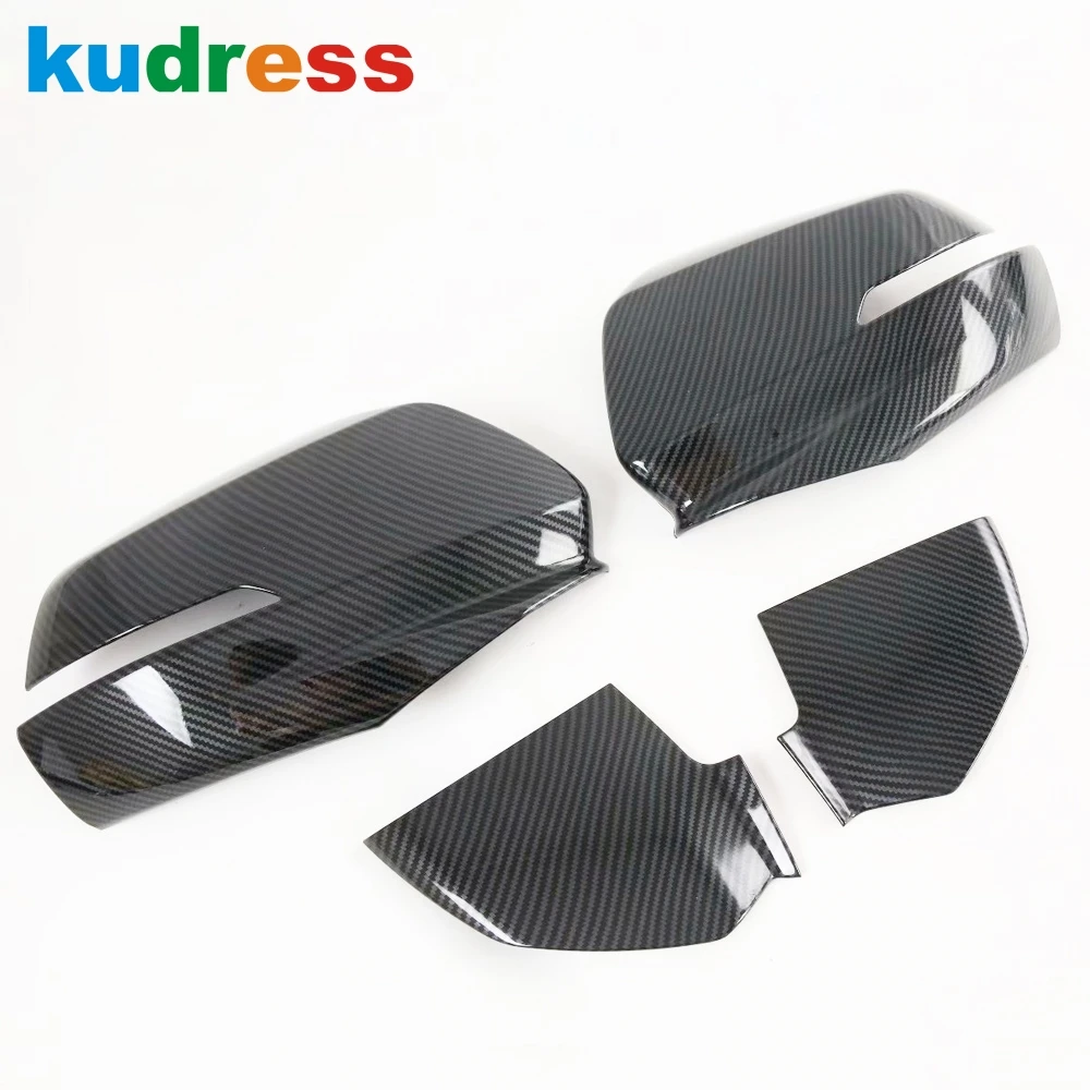 Side Mirror Cover For Chevrolet Blazer 2019 2020 2021 2022 Carbon Fiber Car Rearview Mirror Cover Trim Exterior Accessories