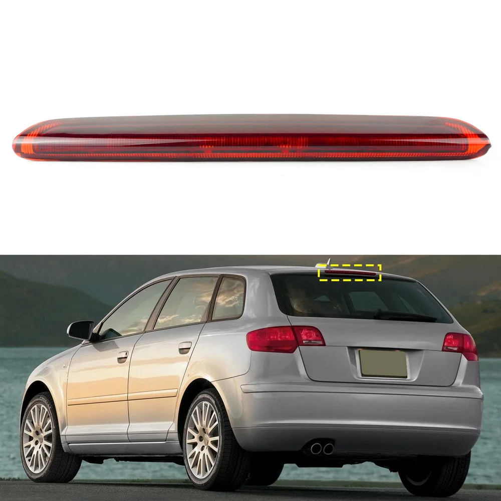 

Rear LED Third High Level Mount Brake Stop Light For Audi A3 8P1 8PA Hatchback without Spoiler OE 8P4945097C 8P4945097B