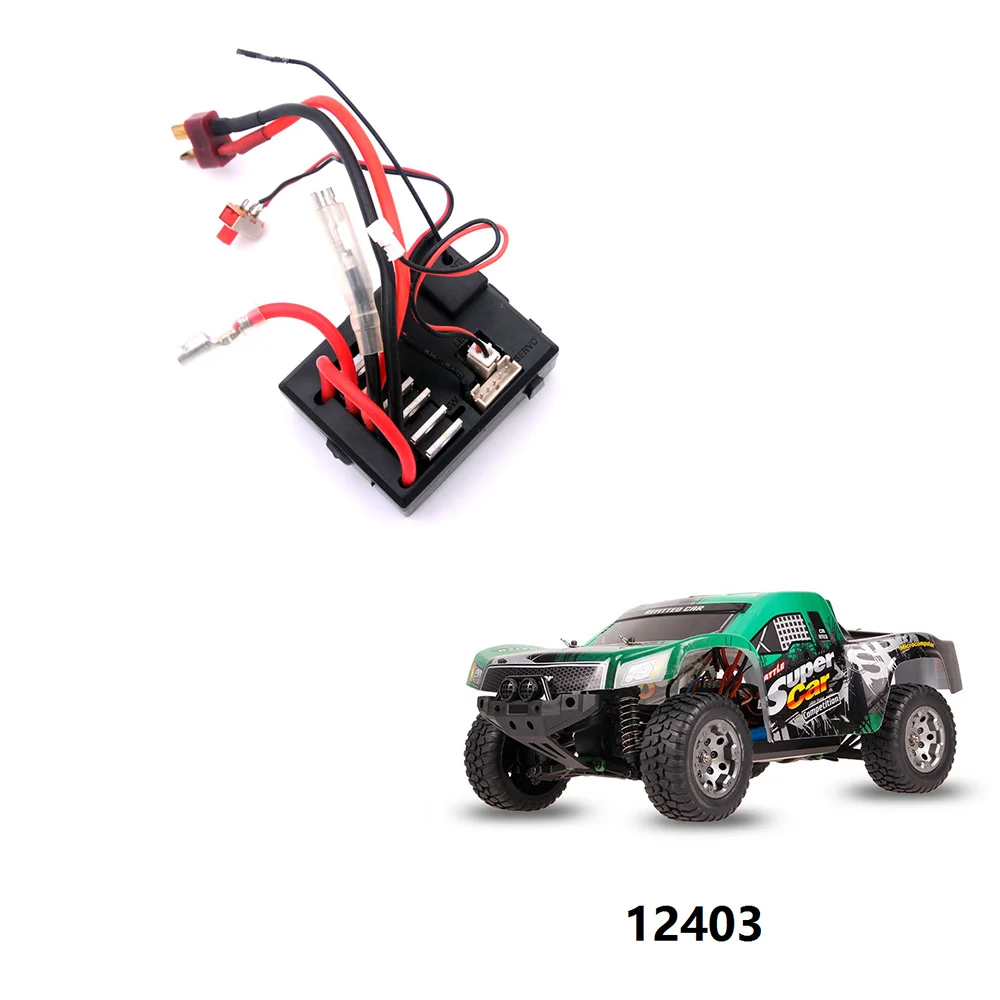 

Приемник WOTT-3 в 1, ESC 12401-0224 для Wltoys 12402-A 12401 12402 12403 12409 1/12, запасные части для радиоуправляемых автомобилей, аксессуары