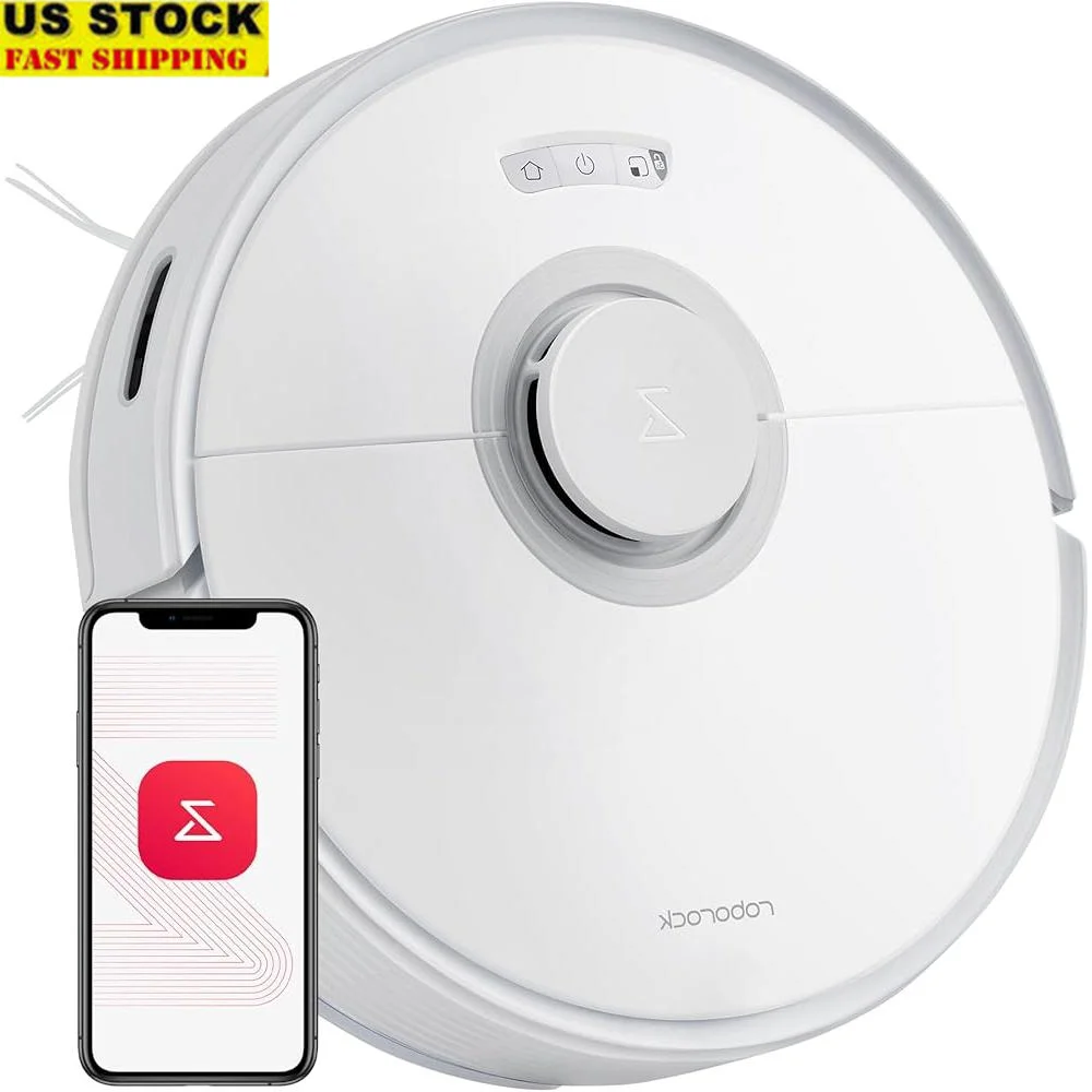 Q7 Max Robot Vacuum Mop 4200Pa Suction LiDAR Navigation No-Go Zones App Control 30 Water Flow Levels Smart Mapping Voice Control