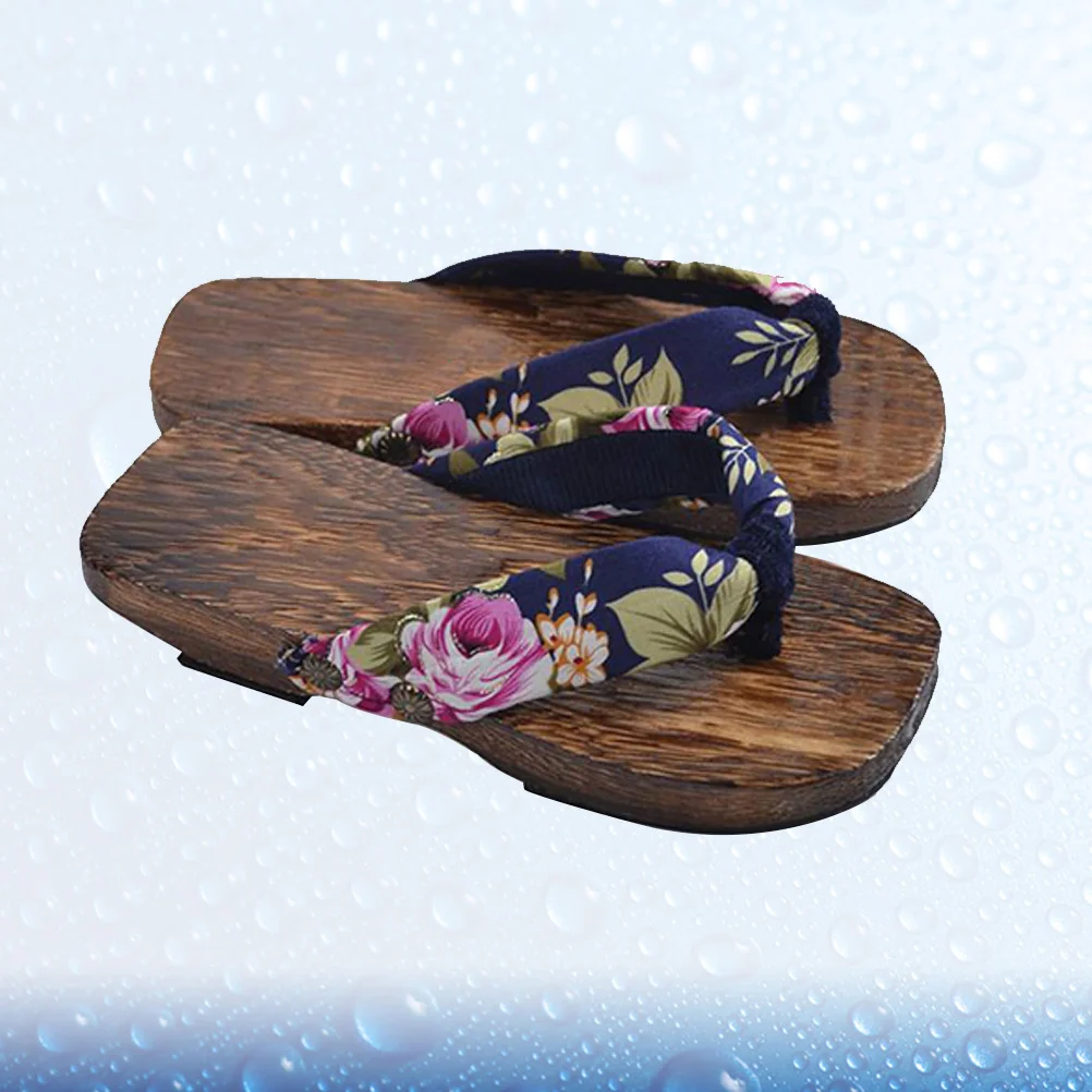

Детские сабо из дерева Paulownia, размер 22–34, тканевые шнурки с цветочным принтом, противоскользящая подошва из ЭВА, удобные легкие