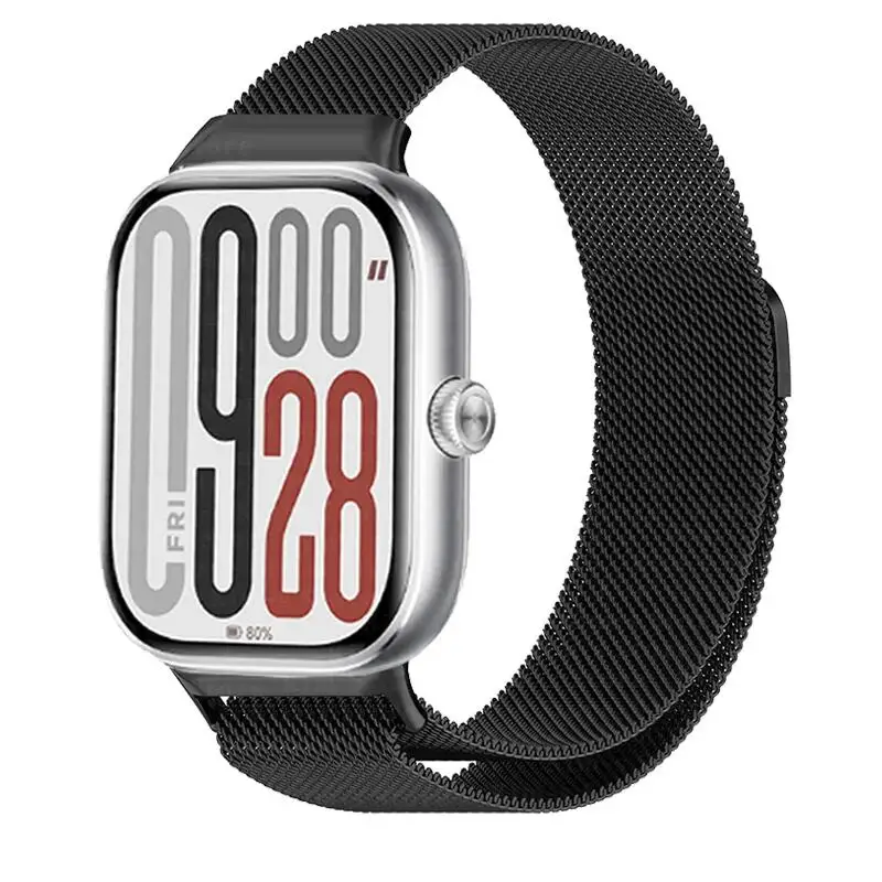Milanese Loop Band Für Redmi Uhr 6 4 5 Smartwatch Armband Für Xiaomi Mi band 9 Pro 8 pro Armband metall Strap Zubehör – Detail 2