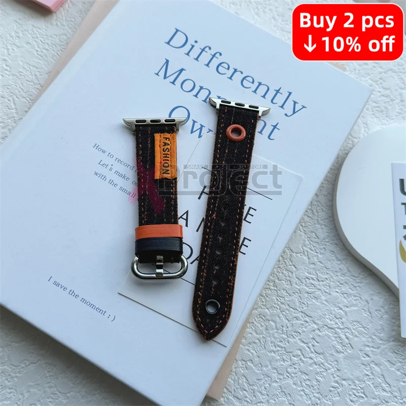 

Нейлоновый ремешок для H14 Ultra Band Cowboy Fashion H13 ULTRA H14 H13 H12 PRO PLUS Женские часы Hello Watch 3 Pro Plus Повседневный браслет-ремень