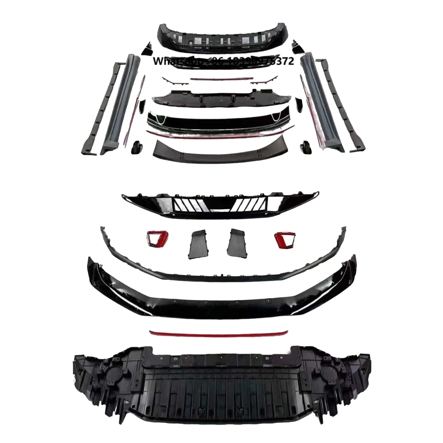 

Tuning Body Kit for ZEEKR 001 24-25 Upgrade FR Body Kit Car Bumpers Front Lip Diffuser Side Skirts Rear Spoiler Interior Parts