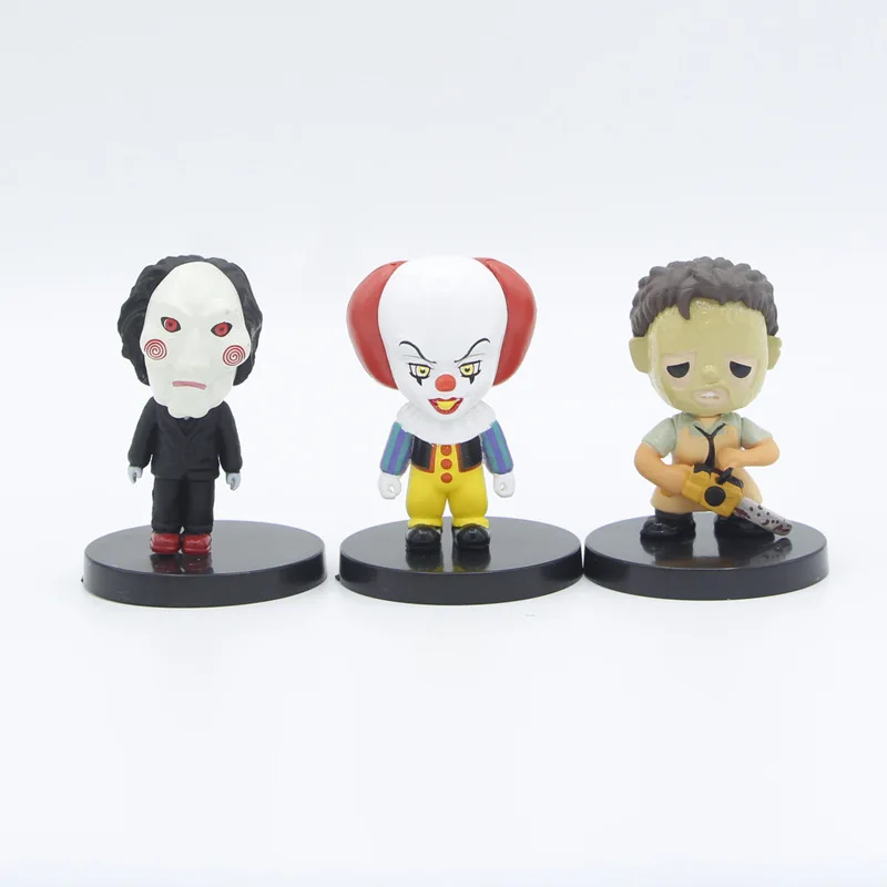 10 Stuks Jason Voorhees Kinderspel Anime Actiefiguurmodel Collectie Cartoon Beeldje Speelgoed