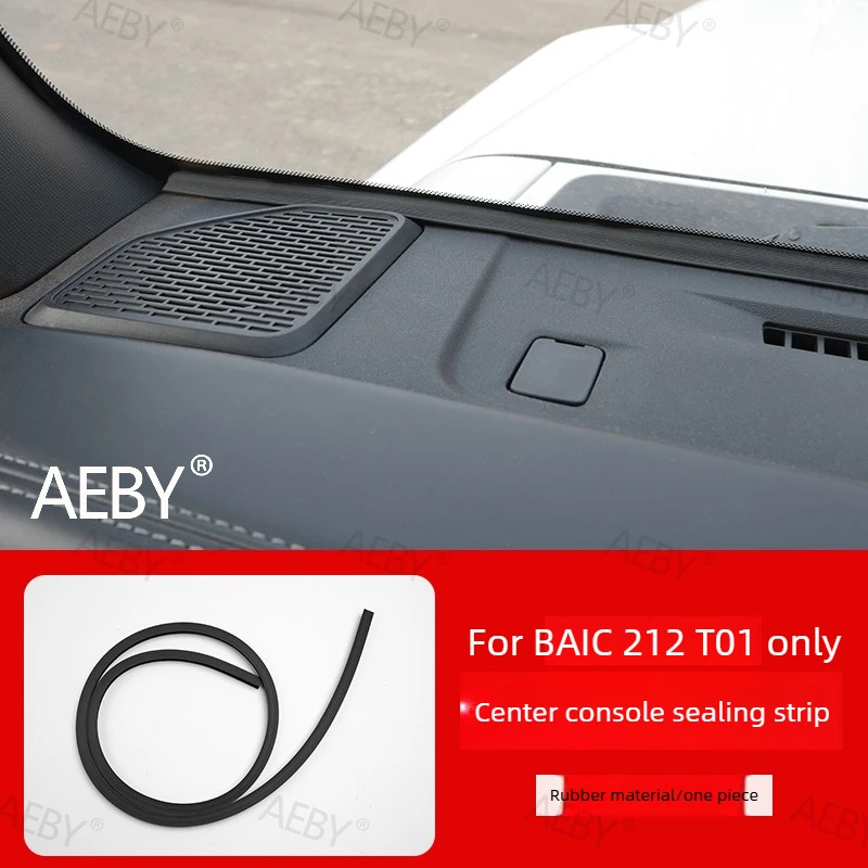 

For BAIC 212 T01 windshield seal,Dashboard Weather Stripping Wind Noise Rubber,water proof,Automotive exterior accessories