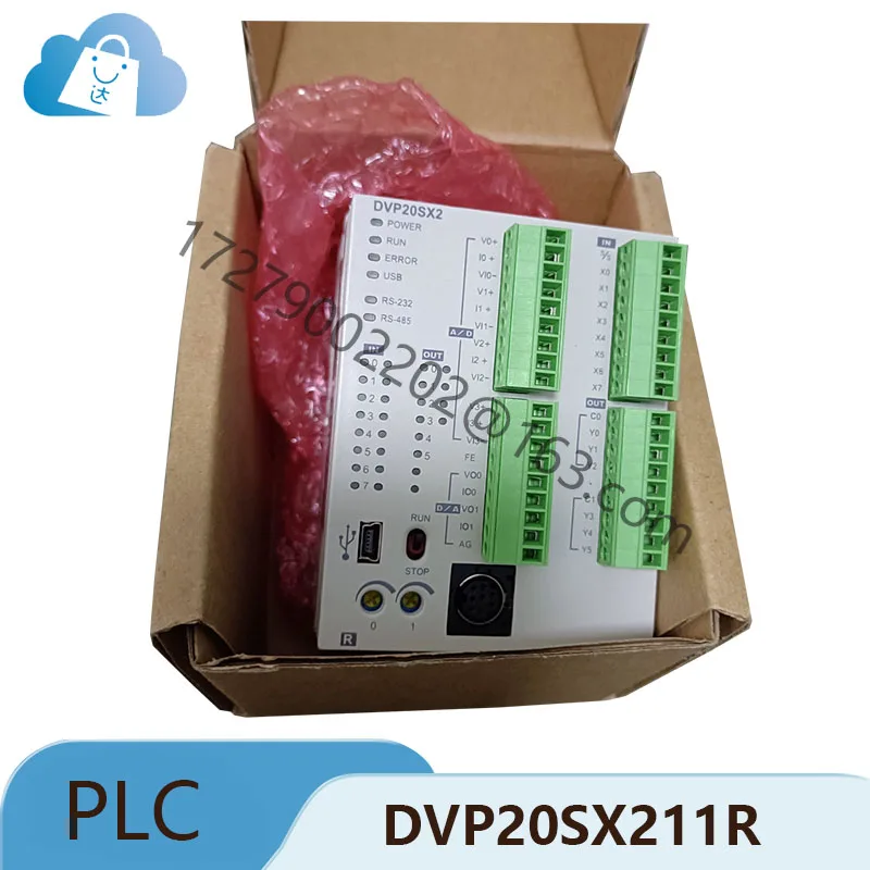 

Brand new /Original Second-hand 9-layer new test is 100% OK PLC DVP20SX211R Analog output module dvp20sx211r