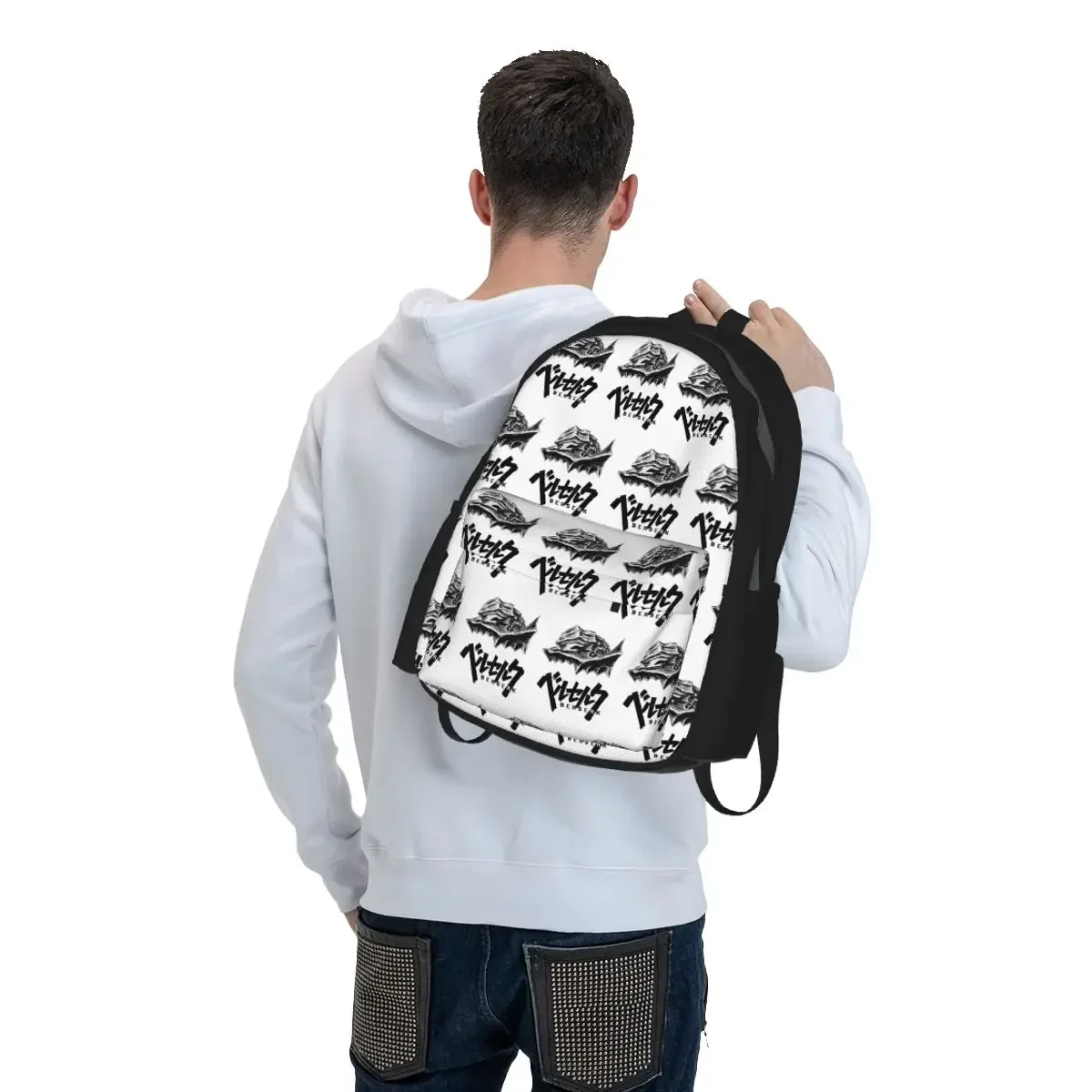 Berserk Sacrifice Mark Demon Sword And Magic Backpack Student BookBag Kids School Bag Laptop Shoulder Bags for Men Women