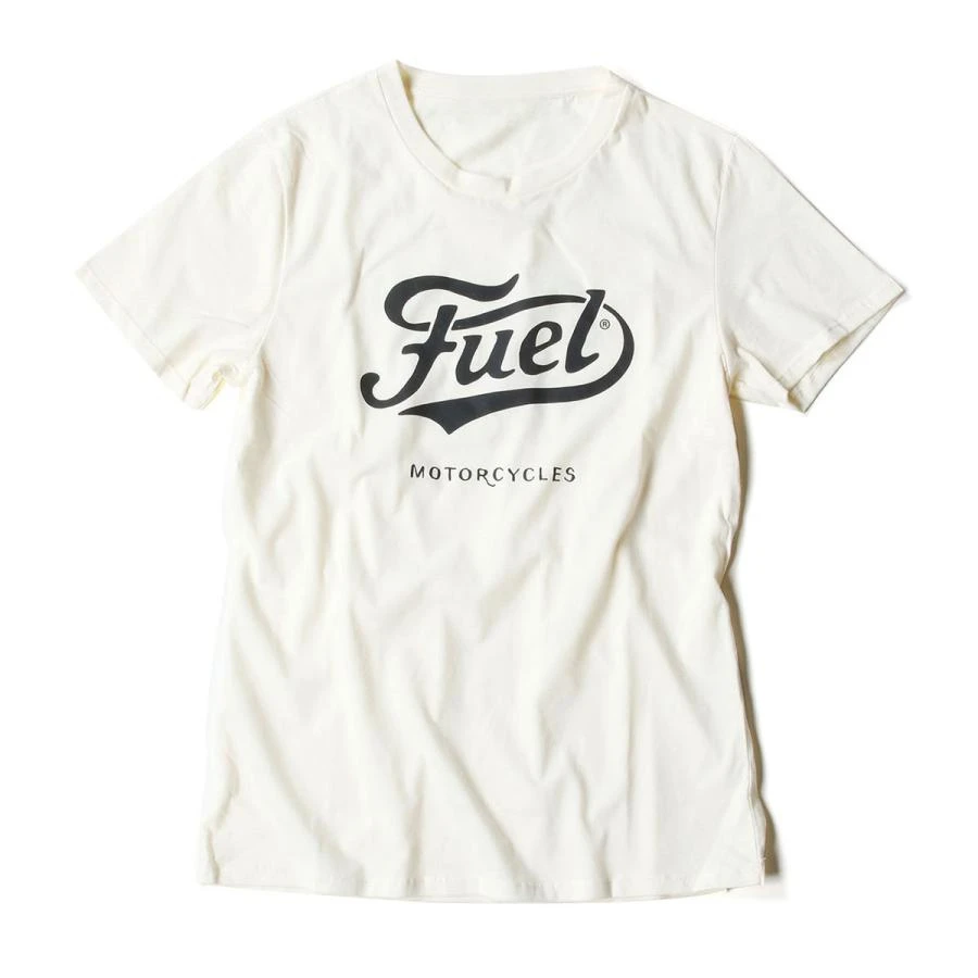 

Футболка Fuel Motorcycles, летняя роскошная брендовая хлопковая мужская и женская футболка с коротким рукавом для мотоцикла