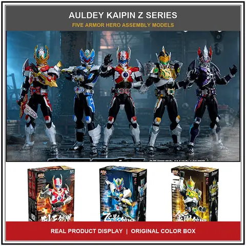 AULDEY Armor Hero Robot Toys Kit Kaipin Z 1/12 30+ Joint Action Figure Mars Aurora Giant Armor Mecha Model Display Collection