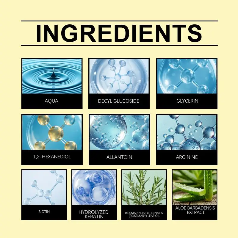 Rosemary Hair Care Shampoo Cleanses The Scalp, Gives It Luster, Moisturizes And Softens The Hair Strands