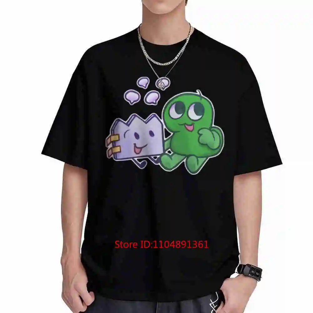 BFDI Two And Gaty Conversation Short Sleeve Tee 100% Cotton T-Shirt