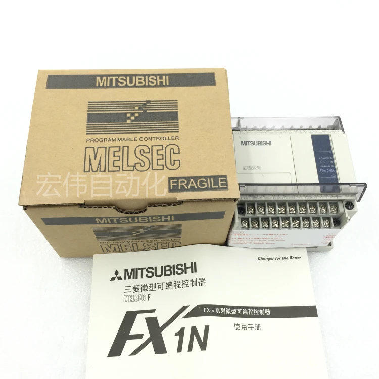 Оригинальный японский Mitsubishi PLC FX1N-24MR-001FX1N-24MT-001FXIN 14 in 10 out