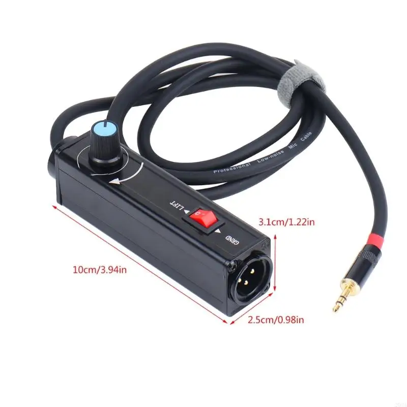 Chất lượng 203A Chất lượng 3,5mm để chuyển đổi bộ lọc nhiễu mặt đất với điều chỉnh khối lượng riêng biệt giúp tăng cường đầu ra