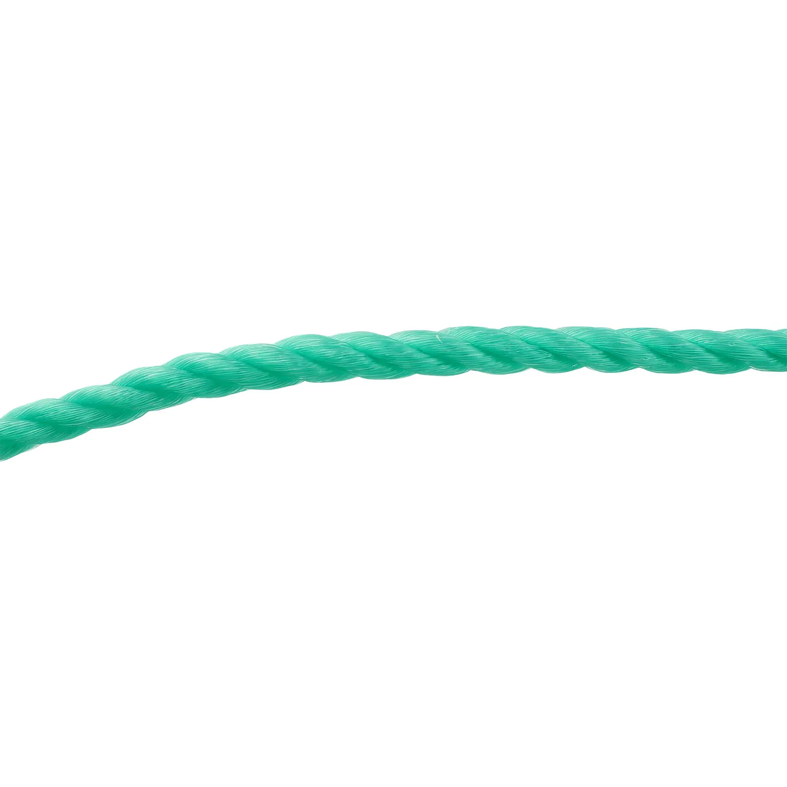 20M Rope Green for poly Rope for versatile Use Weatherproof Structure Extended Length Reliable Material Sleek Green Design