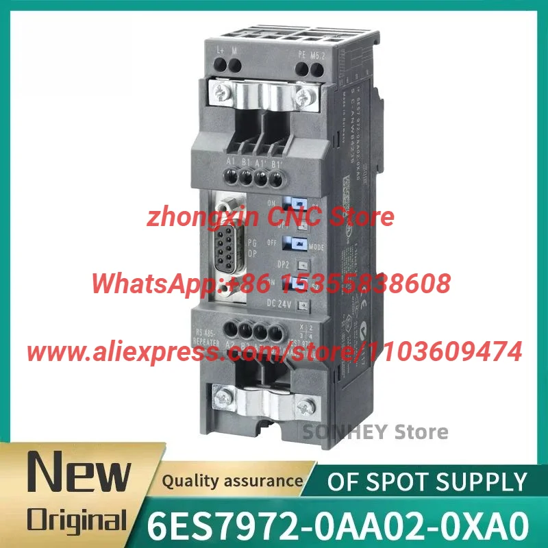 New original 6ES7972-0AA02-0XA0 RS485 repeater 6ES79720AA020XA0 spot