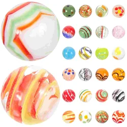 Bolas de cristal hechas a mano para niños, 30 canicas de piezas, Mini cuentas de decoración, decoraciones grandes