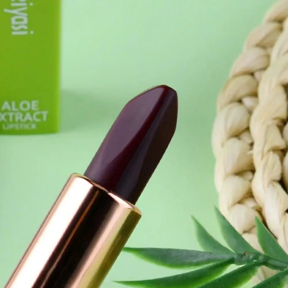 Bálsamo labial descolorido de Aloe Vera, lápiz labial mágico que cambia de Color, maquillaje hidratante, cuidado nutritivo para niña, duradero G D1f3