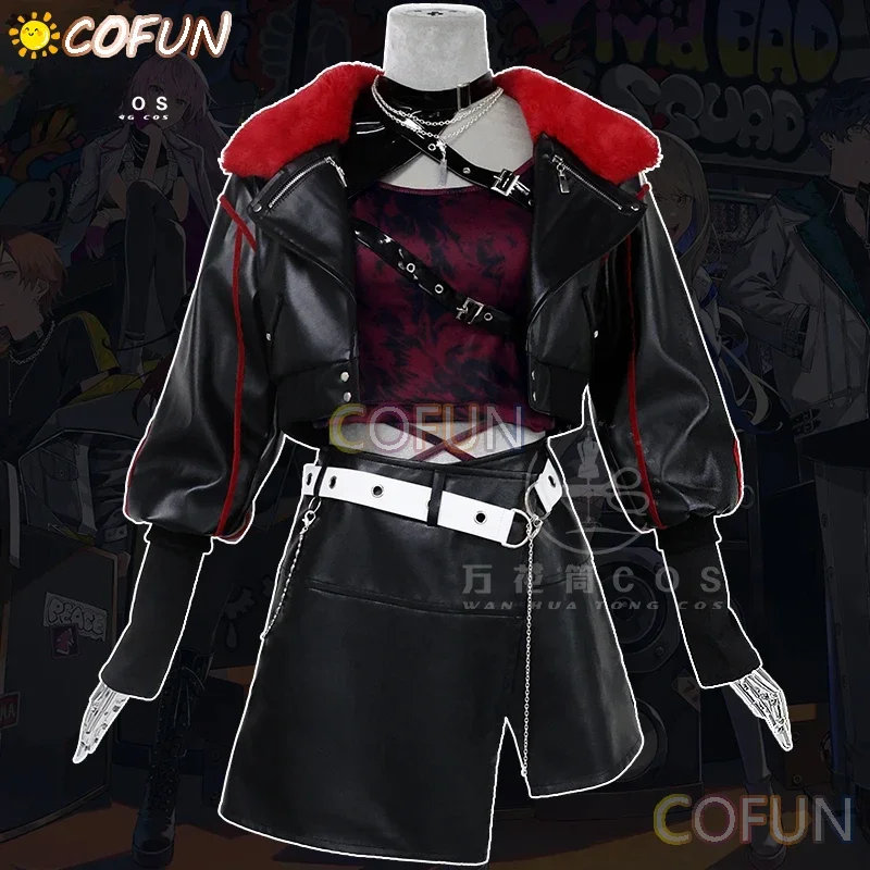 COFUN [Stock] Shiraishi An / Azusawa Kohane Cosplay Costume PJSK Project Sekai Coat Skirt Uniform Halloween Christmas Comic Game