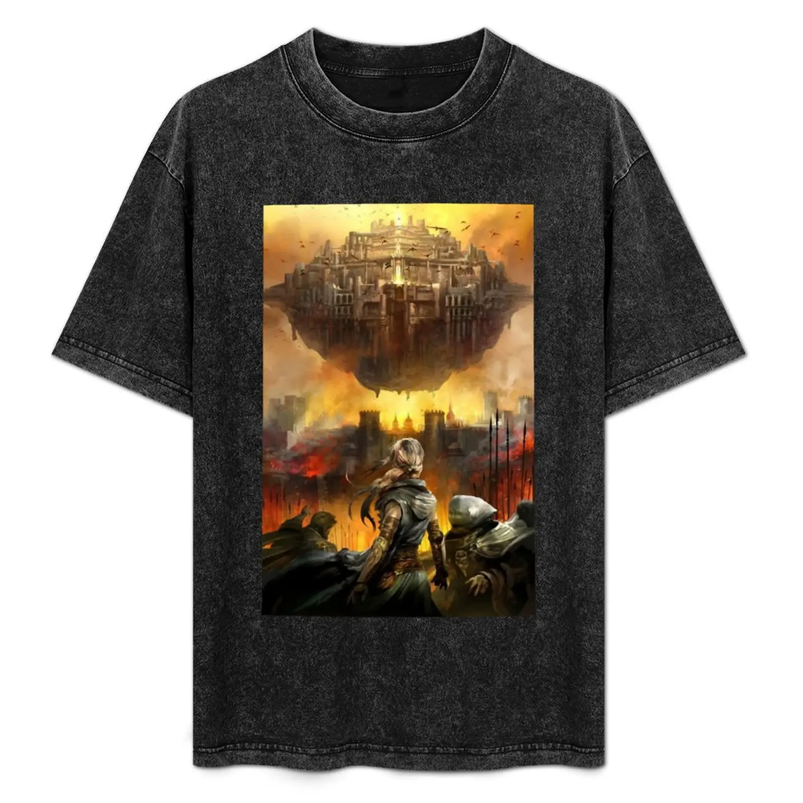 

Gardens of the Moon - Мужская базовая футболка Malazan с коротким рукавом