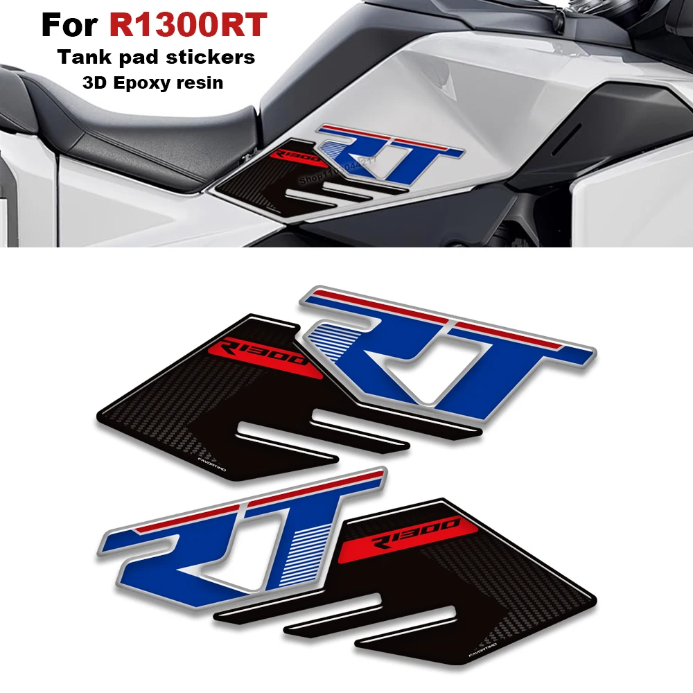 

Для R1300RT R 1300 RT R1300 RT 2025 наклейки для мотоцикла, комплект защиты, накладка на бак, наклейки на крышку топливного бака, 3D украшение из смолы