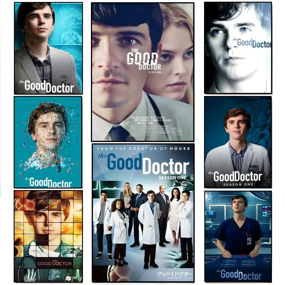 Medical Drama Series T-The Good Doctor Poster Artwork Self Adhesive Indoor Wall Hanging Room Decor Gift