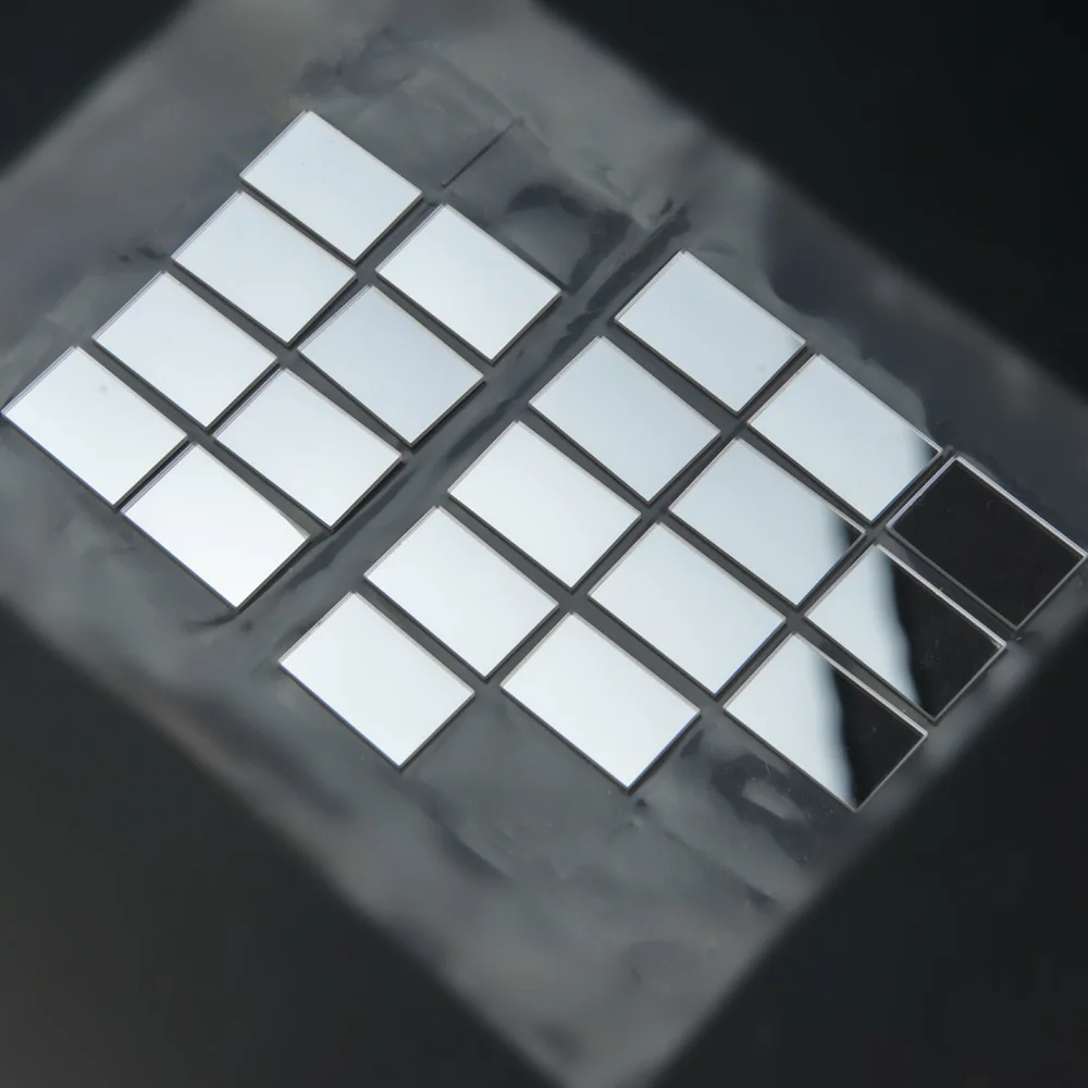 30pcs 24x12x0.55mm First Reflecting Surface Reflector Optical Front Surface Mirror DIY Scanner Projector Mirror Accessories
