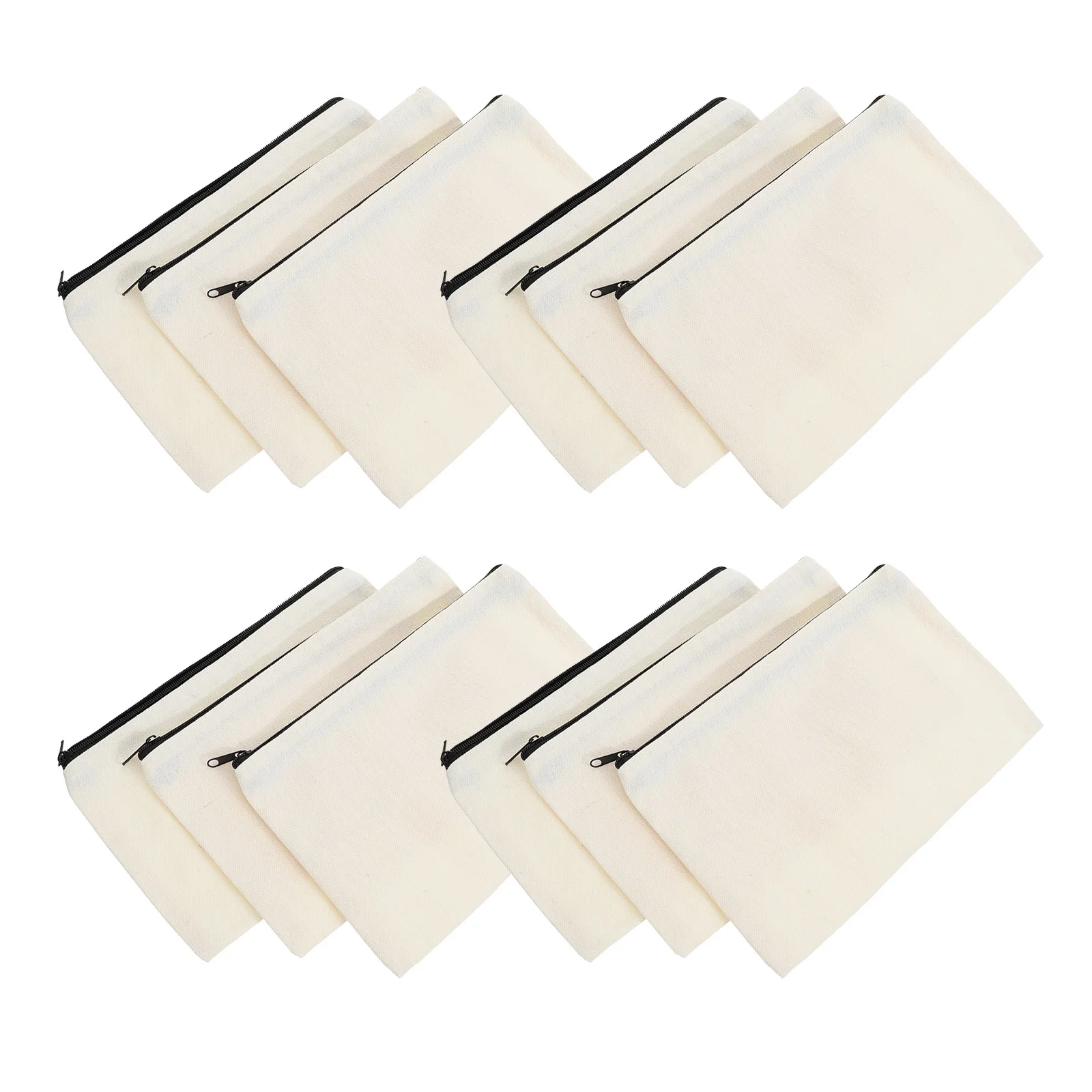 12 قطعة أكياس التسامي فارغة DIY نقل الحرارة المحمولة السفر مخزن للمكياج المنظم هدية حقيبة نقل الحرارة #2