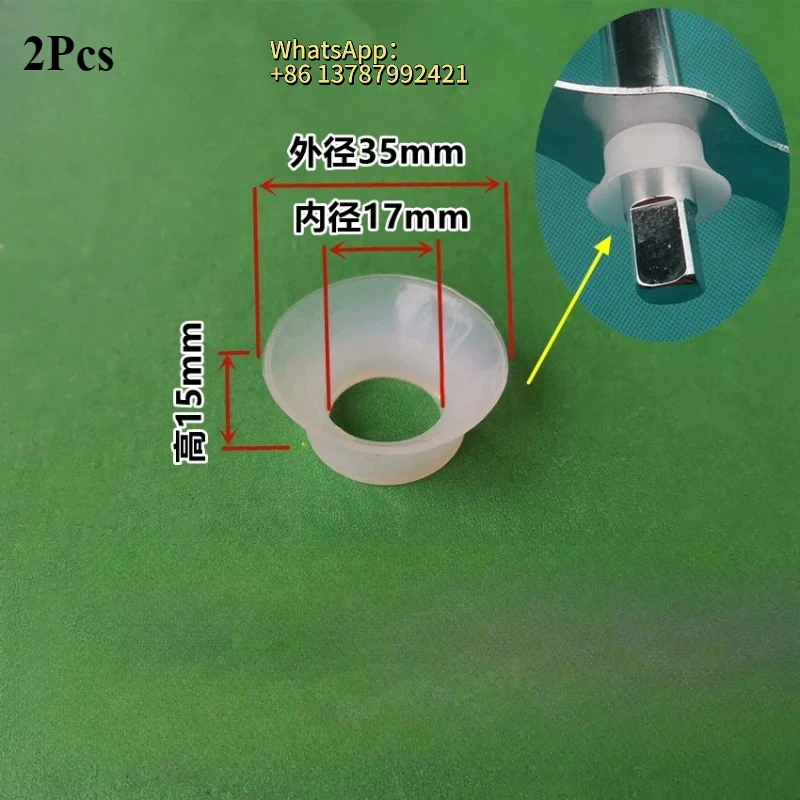2pcs Sealing Ring Sleeve Horn Tube Gasket Accessory For  116Y  Hard Ice Cream Machines Spare Part Fitting
