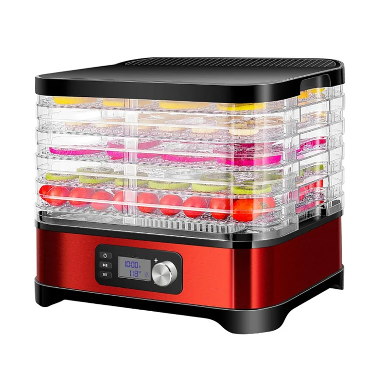 5pc Trays Vegetable Fruit Drying Machine Meat Dryer for Food Dried Fruit Machine Home Kitchen Dehydrator Machine Food Dehydrator