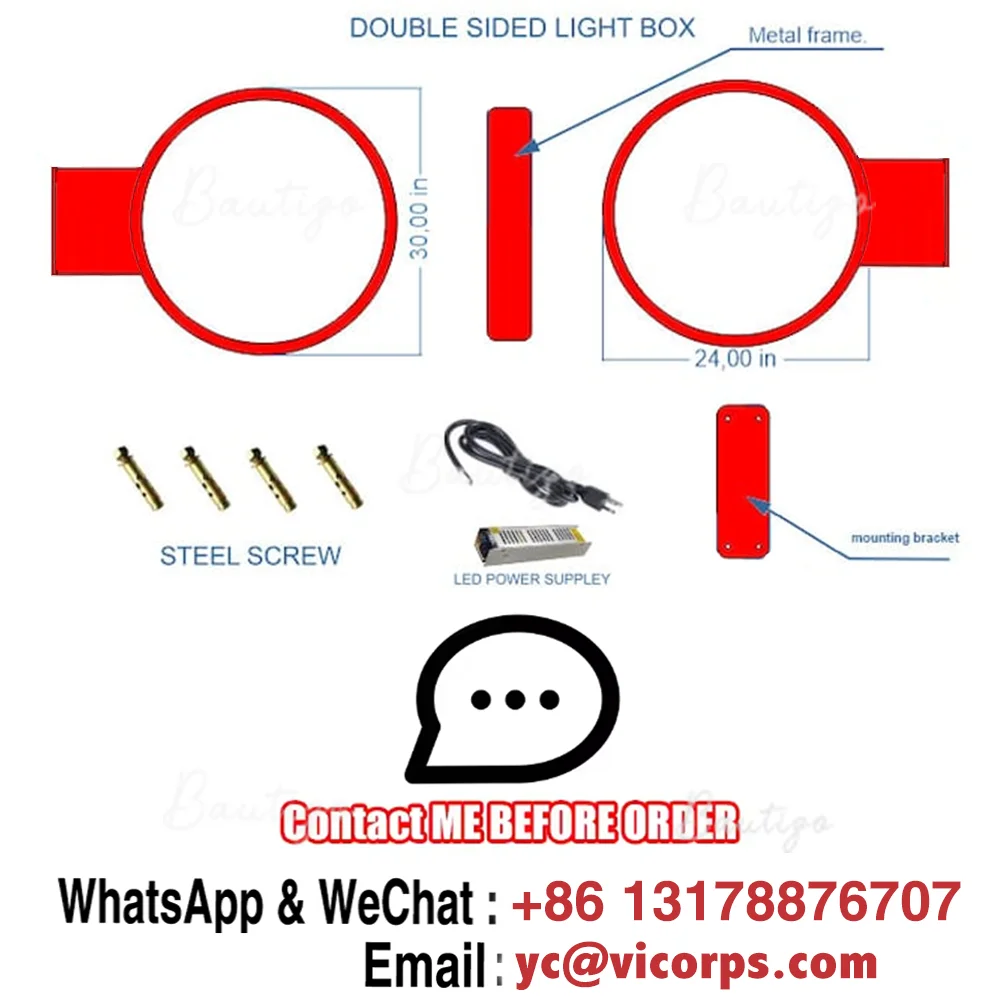 Custom Bright Logo Letters Wall Letter Led Sign Personal Design Signage Business Acrylic Neon Light Outdoor Home Luminous Signs