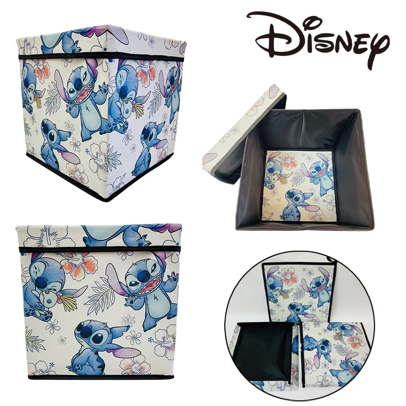 

33cm Disney Cartoon Large Capacity Storage Bag Anime Portable Clothes Foldable Storage Box Household Snack Toys Shoes Organizer