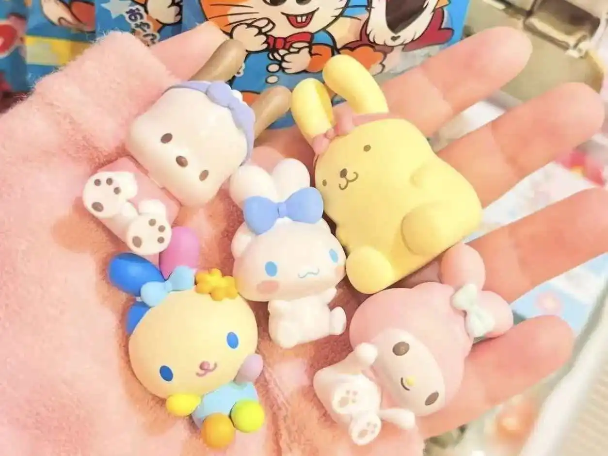 

New Product In Stock Meileti Big Ear Dog Flower Bunny Character Bunny Design Blind Box Desktop Decoration Surprise Gifts