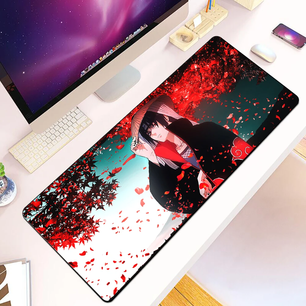 

Anime N-narutos Mousepad HD Printing Computer Gamers Locking Edge Non-slip Mouse Pad XXL90x40cm Keyboard PC Desk Pad