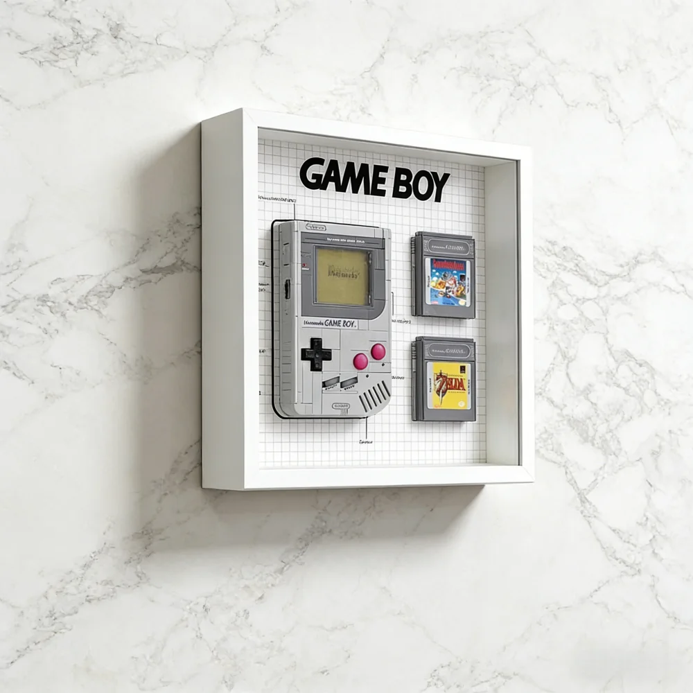 

Новая пылезащитная рамка-витрина для Lego 72046 GameBoy, коробка для хранения моделей из строительных блоков (набор Lego не входит в комплект)