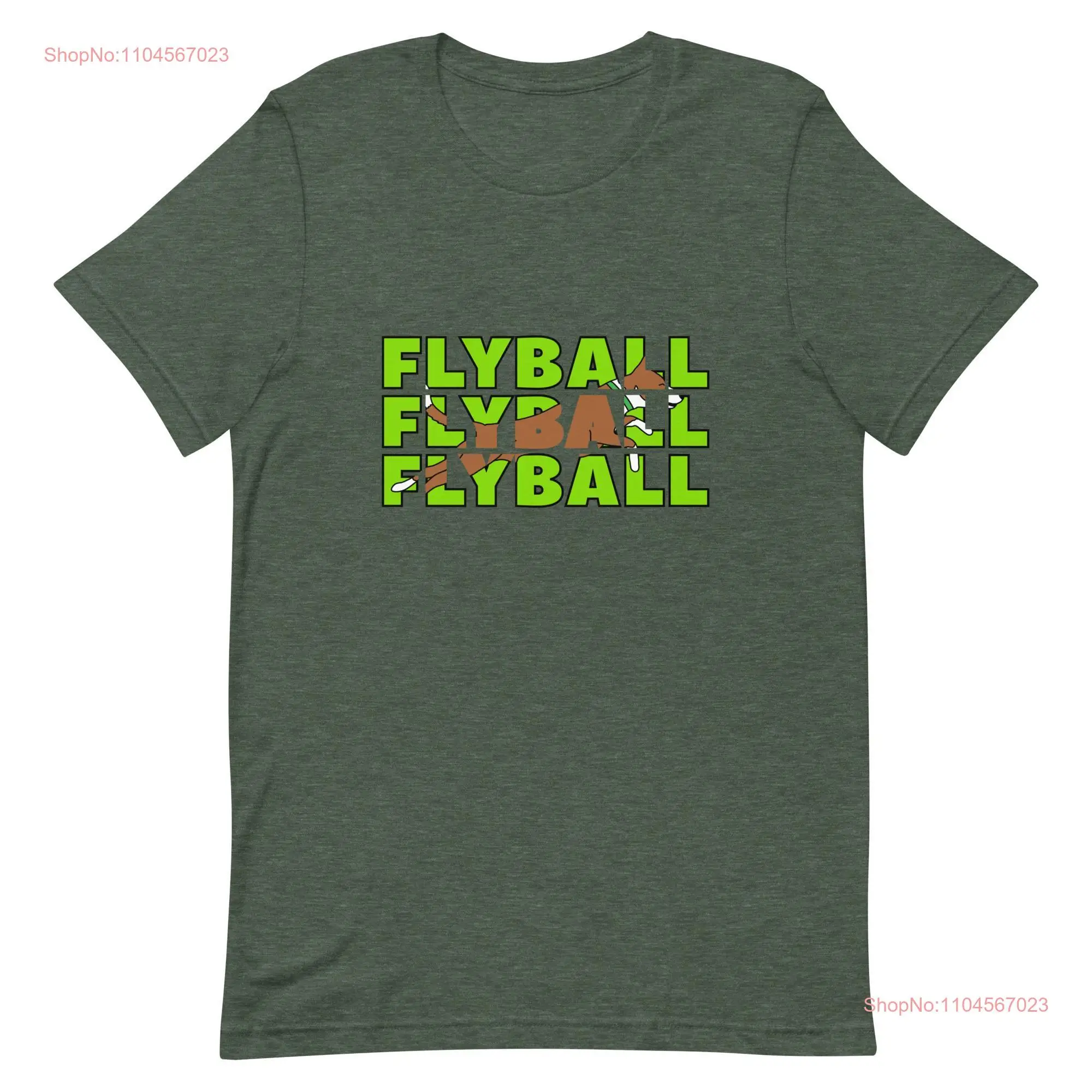 Flyball T shirt Dog Sport Mix Jumping long or short sleeves